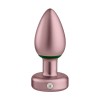 Bougie Plug Anodized Aluminum Butt Plug - Rose Gold