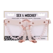 Peaches 'N Creame Pearl Garters - Peach Peaches 'N Creame Pearl Garters - Peach