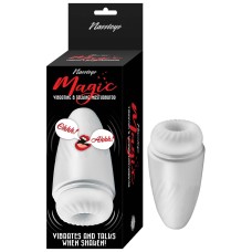 Magic Vibrating and Talking Masturbator - White Magic Vibrating and Talking Masturbator - White
