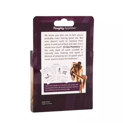 53 Sex Positions Card Game 53 Sex Positions Card Game