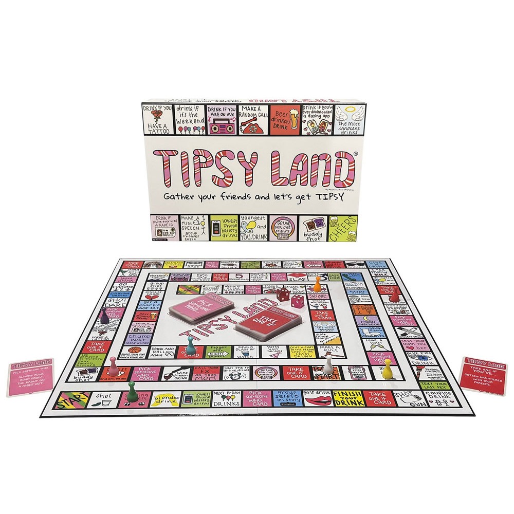Tipsy Land Board Game Tipsy Land Board Game