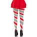 Lane Holiday Ribbon Striped Tights - Green/red - Os Lane Holiday Ribbon Striped Tights - Green/red - Os