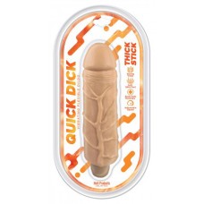 Thick Stick Quick Dick - Vibrating Flex Dildo - 5 Inch Thick Stick Quick Dick - Vibrating Flex Dildo - 5 Inch