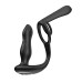 Enhancer Vibro Plug and Penis Sheath - Black