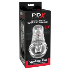Pdx Elite Viewtube Plus See-Thru Ez-Grip Stroker - Clear Pdx Elite Viewtube Plus See-Thru Ez-Grip Stroker - Clear