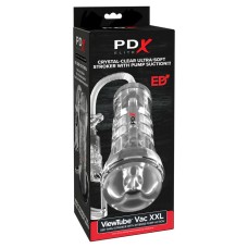 Pdx Elite Viewtube Vac XXL Pump See-Thru Ez-Grip Pump Stroker - Clear Pdx Elite Viewtube Vac XXL Pump See-Thru Ez-Grip Pump Stroker - Clear