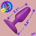 Flexible Vibrating Silicone Butt Plug - Purple Flexible Vibrating Silicone Butt Plug - Purple