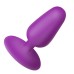 Flexible Vibrating Silicone Butt Plug - Purple Flexible Vibrating Silicone Butt Plug - Purple