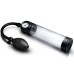 Pump Up Gauge Penis Pump With Bulb - Clear