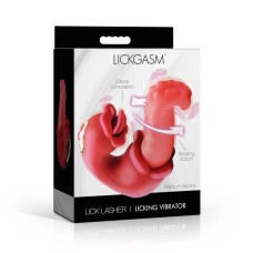 Lickgasm Lick Lasher Licking Vibrator - Red Lickgasm Lick Lasher Licking Vibrator - Red