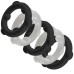 Gearheads 5 Pack Spinner Rings - Black Vapor
