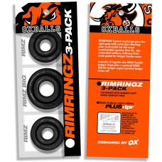 RimringzMulti Size 3 Pack- Black RimringzMulti Size 3 Pack- Black