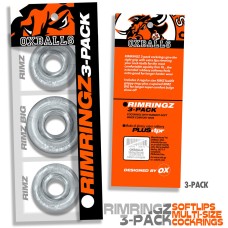 RimringzMulti Size 3 Pack- Clear RimringzMulti Size 3 Pack- Clear