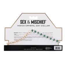 Indica Crystal Day Collar - Green Indica Crystal Day Collar - Green