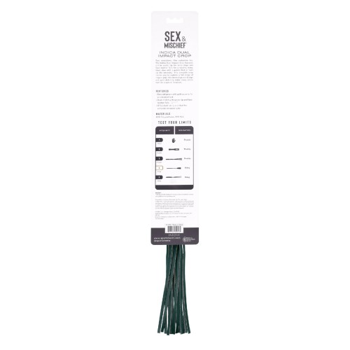 Indica Dual Impact Crop - Green Indica Dual Impact Crop - Green