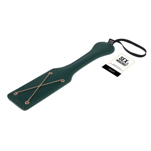 Indica Chain Impressions Paddle - Green Indica Chain Impressions Paddle - Green