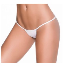 Hip Hugging Clip Y-Back Thong - Small/medium - White Hip Hugging Clip Y-Back Thong - Small/medium - White
