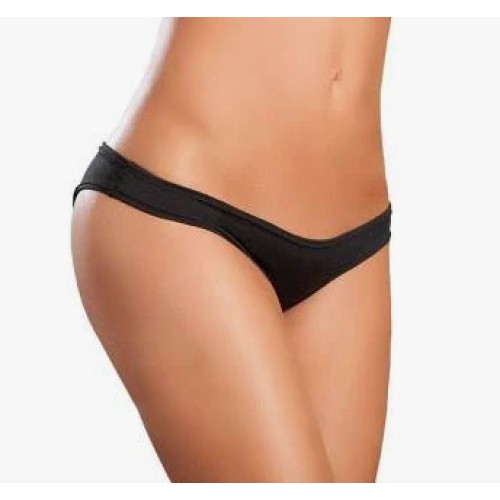 Flattering Mini Srunchy Panty - Small/medium - Black Flattering Mini Srunchy Panty - Small/medium - Black