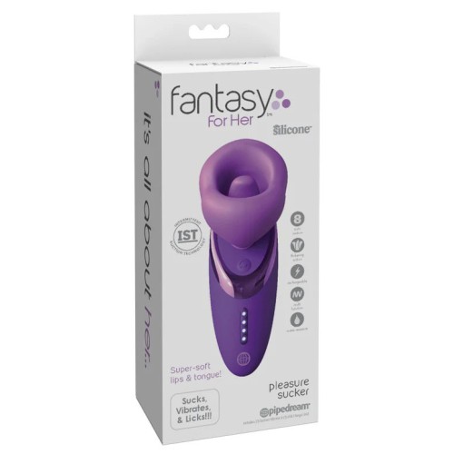 Fantasy for Her Pleasure Sucker - Purple Fantasy for Her Pleasure Sucker - Purple