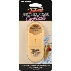 Goodhead Juicy Head Cocktails Dry Mouth Spray to-Go - Strawberries/champagne Goodhead Juicy Head Cocktails Dry Mouth Spray to-Go - Strawberries/champagne