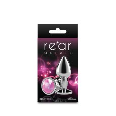 Rear Assets Silver Medium Pink Gem