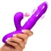 Thrusting and Sucking Rabbit Vibrator - Purple