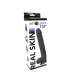Real Skin 11 Dual Layer Dildo - Dark Brown