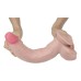 Real Skin 12 Dual Layer Dildo - Beige