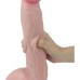 Real Skin 12 Dual Layer Dildo - Beige