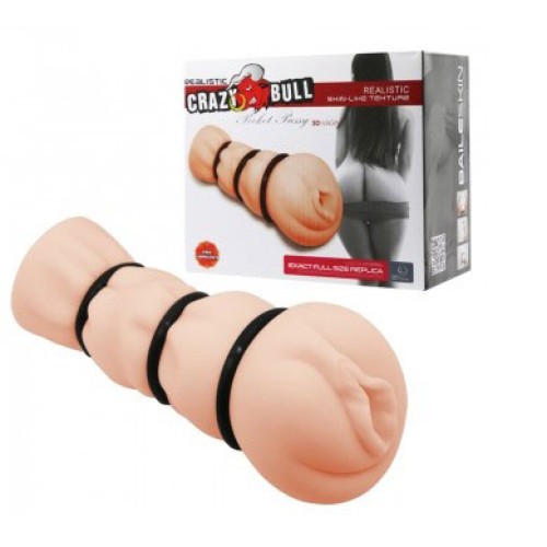 Pocket Pussy 3d Vagina - White Pocket Pussy 3d Vagina - White