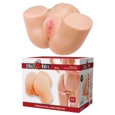 Olivia - Vagina and Anal Masturbator Vibrating - White