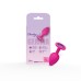 Gemma Purple Gem Pink Silicone Plug - Small