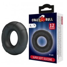 Arvell - Cockring Super Soft Silicone - Black