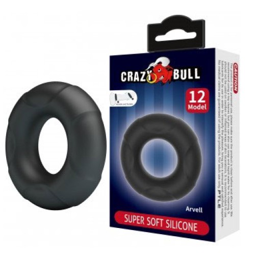 Arvell - Cockring Super Soft Silicone - Black Arvell - Cockring Super Soft Silicone - Black