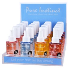 Pure Instinct Pheromone Hair and Body Mist Bundle With Testers 21pcs