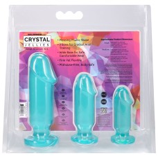 Crystal Jellies - Anal Starter Kit - Teal Crystal Jellies - Anal Starter Kit - Teal