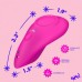 Silicone Panty Vibe With Digital Remote - Pink