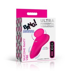 Silicone Panty Vibe With Digital Remote - Pink