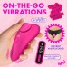 Silicone Panty Vibe With Digital Remote - Pink