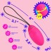 Vibrating Silicone Egg With Digital Remote - Pink Vibrating Silicone Egg With Digital Remote - Pink