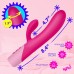 Clit Tapping Vibrating Rabbit - Pink