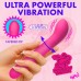 G-Spot Flexible Silicone Vibrator - Pink