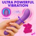 G-Spot Flexible Silicone Vibrator - Purple