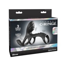 Fantasy C-Ringz Ultimate Couples Cage Max - Black