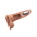 Fantasy X-Tensions Elite 6" Vibrating Hollow Silicone Strap-on - Light