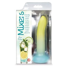 Mixers Lime Rickey 8" Dildo - Yellow Mint Blue