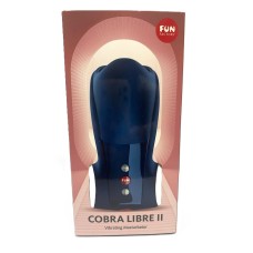 Cobra Libre II Vibrating Masturbator - Night Blue