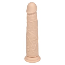 Rechargeable Vibrating and Thrusting Silicone Studs - Ivory