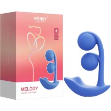 Melody Wearable Dual Vibrator - Blue