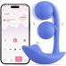 Melody Wearable Dual Vibrator - Blue
